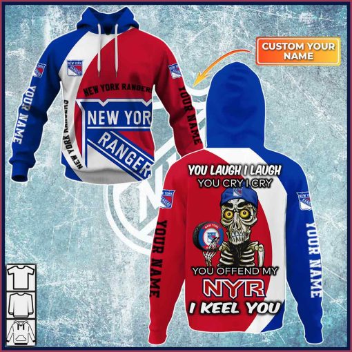 Personalized NHL You laugh i laugh you cry i cry – New York Rangers – CoolGift99