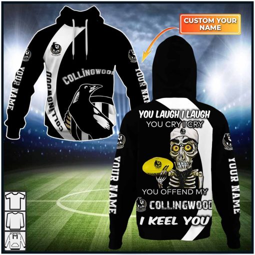 Personalized AFL Collingwood – You Laugh I Laugh – CoolGift99