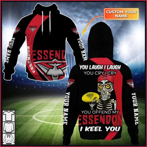 Personalized AFL Essendon – You Laugh I Laugh – CoolGift99