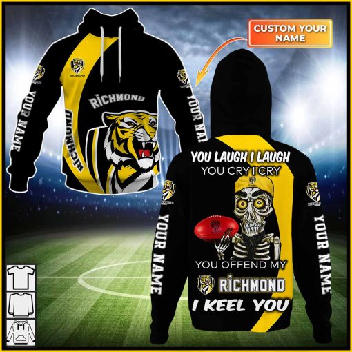 Personalized AFL Richmond – You Laugh I Laugh – CoolGift99