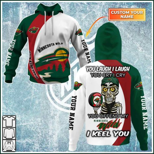 Personalized NHL You laugh i laugh you cry i cry – Minnesota Wild – CoolGift99