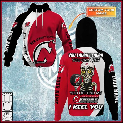 Personalized NHL You laugh i laugh you cry i cry – New Jersey Devils – CoolGift99