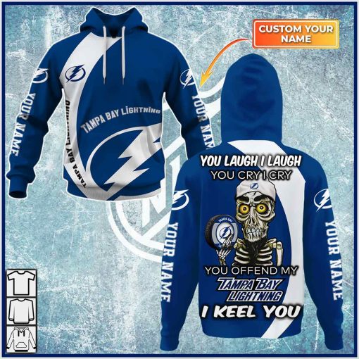 Personalized NHL You laugh i laugh you cry i cry – Tampa Bay Lightning – CoolGift99