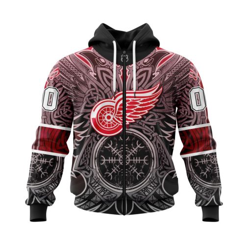 NHL Detroit Red Wings | Specialized Norse Viking Symbols – CoolGift99