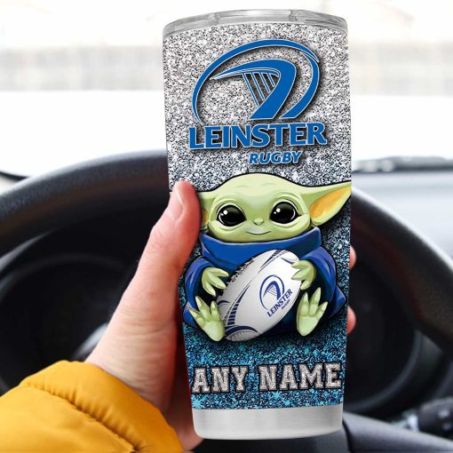 Personalized IRFU LEINSTER Rugby Baby Yoda Tumbler – CoolGift99