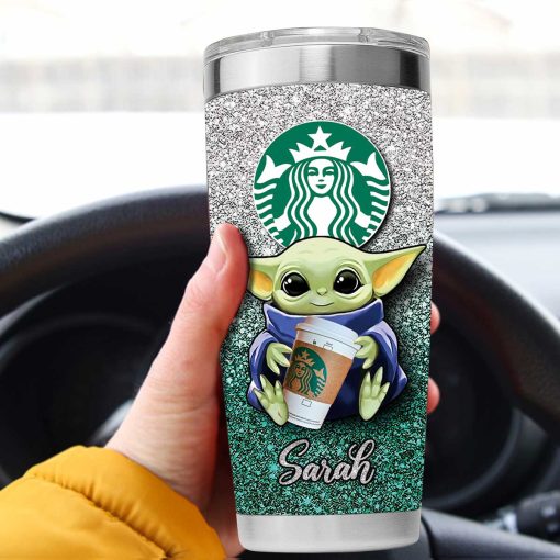 Personalized Starbucks Yoda Tumbler | Coolgift99