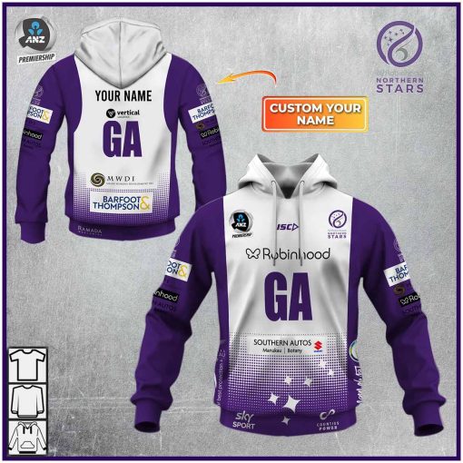 Personalized ANZ Nothern Stars Jersey 2022 Hoodie | CoolGift99