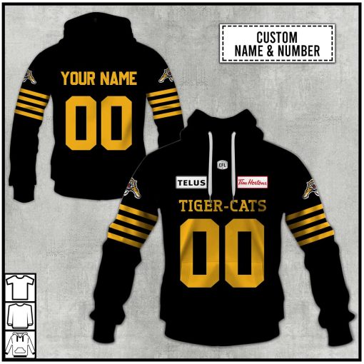 Personalized CFL Hamilton Tiger Cats Jersey 2022 Hoodie | CoolGift99