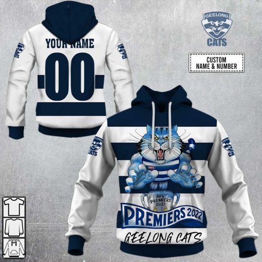 Personalized AFL GEELONG CATS Premiers 2022 Hoodie | SuperGift99