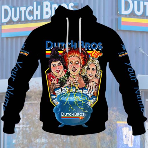 Personalized Dutch Bros Hocus Pocus HLW Hoodie | SuperGift99