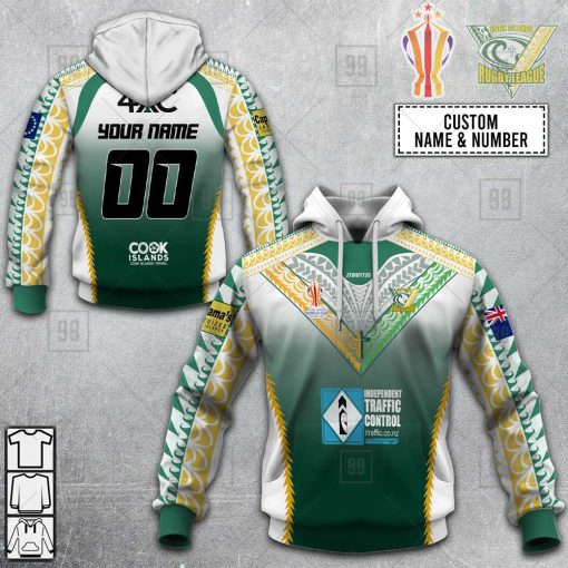 Personalized Rugby League World Cup 2022 – Cook Islands Rugby League Jersey Hoodie | SuperGift99