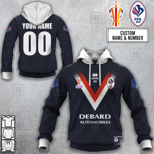 Personalized Rugby League World Cup 2022 – France Rugby League Jersey  Hoodie | SuperGift99