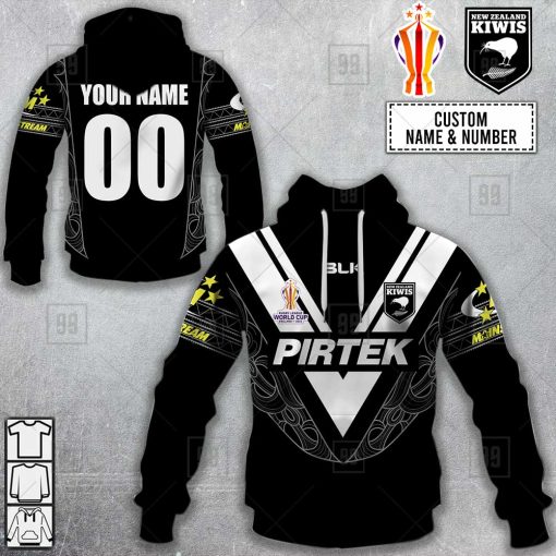 Personalized Rugby League World Cup 2022 – Kiwis New Zealand Rugby League Jersey Hoodie | SuperGift99