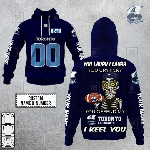 Personalized CFL Toronto Argonauts Achmed You Laugh I Laugh  Hoodie | SuperGift99