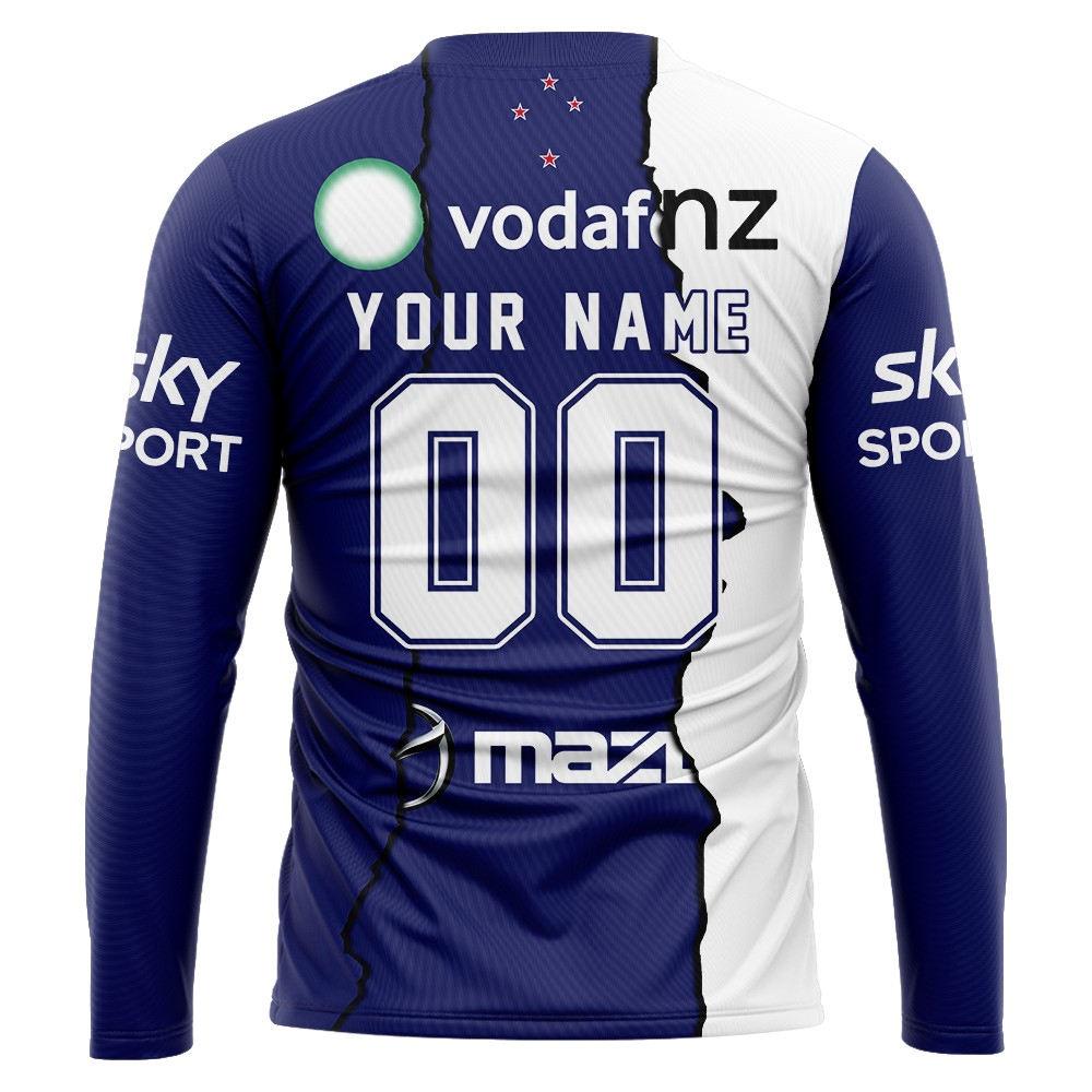 New Zealand Warriors Custom Name & Number NRL Baseball Jersey Best