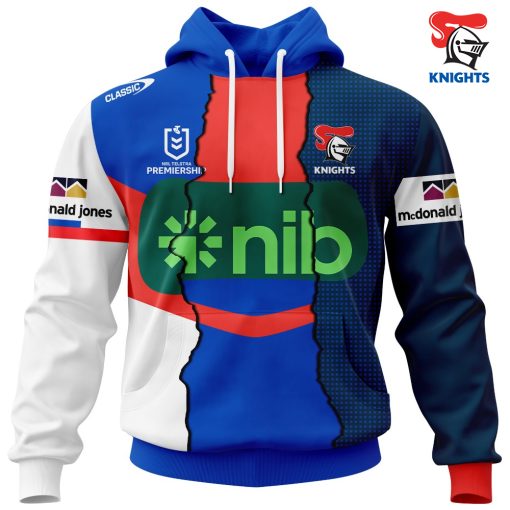 Personalized 2023 NRL Newcastle Knights Mix Jerseys Hoodie, T Shirt, Zip Hoodie, Sweatshirt | CoolGift99