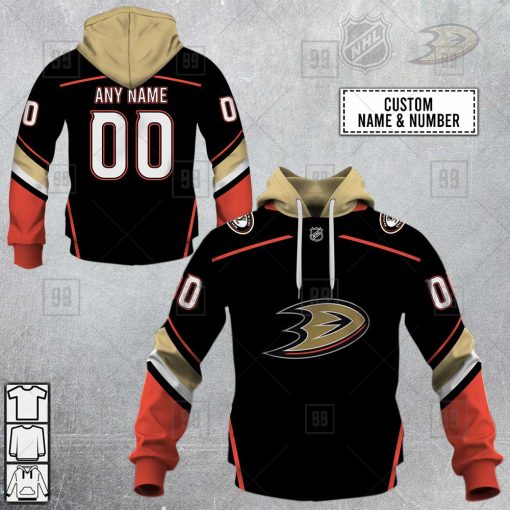 Personalized NHL Anaheim Ducks Jersey 2023 Style Hoodie, T Shirt, Zip Hoodie, Sweatshirt | SuperGift99