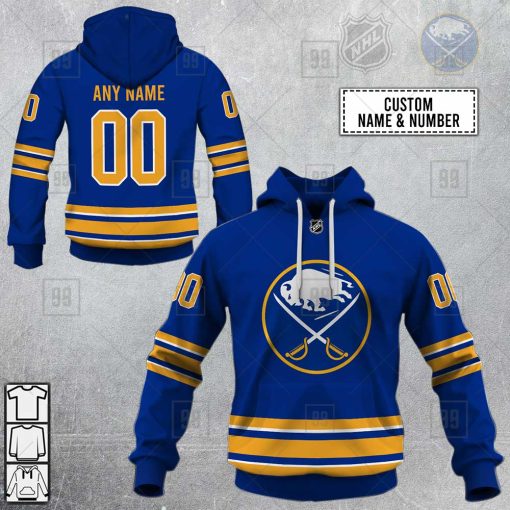 Personalized NHL Buffalo Sabres Jersey 2023 Style Hoodie, T Shirt, Zip Hoodie, Sweatshirt | SuperGift99