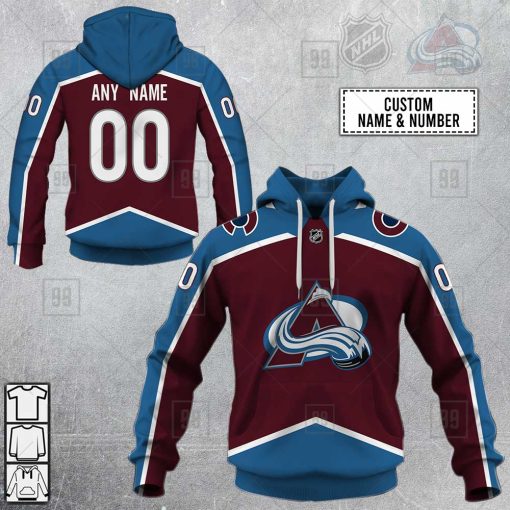 Personalized NHL Colorado Avalanche Jersey 2023 Style Hoodie, T Shirt, Zip Hoodie, Sweatshirt | SuperGift99