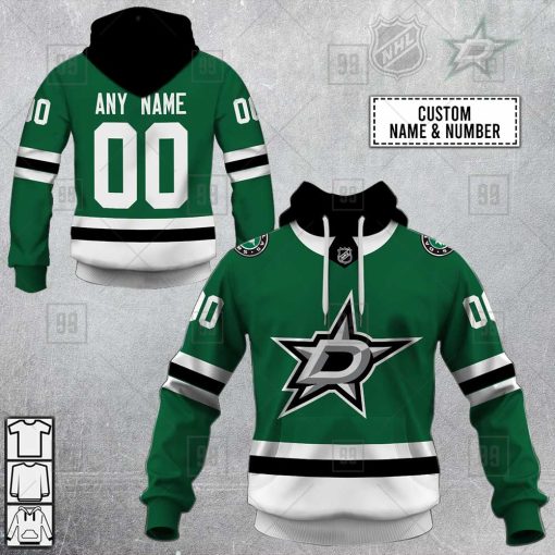 Personalized NHL Dallas Stars Jersey 2023 Style Hoodie, T Shirt, Zip Hoodie, Sweatshirt | SuperGift99