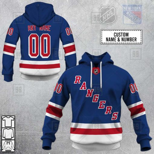 Personalized NHL New York Rangers Jersey 2023 Style Hoodie, T Shirt, Zip Hoodie, Sweatshirt | SuperGift99