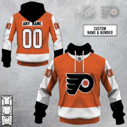 Personalized NHL Philadelphia Flyers Jersey 2023 Style Hoodie, T Shirt, Zip Hoodie, Sweatshirt | SuperGift99