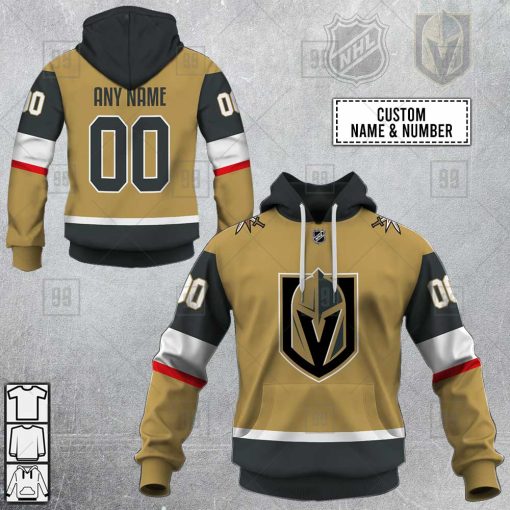 Personalized NHL Vegas Golden Knights Jersey 2023 Style Hoodie, T Shirt, Zip Hoodie, Sweatshirt | SuperGift99