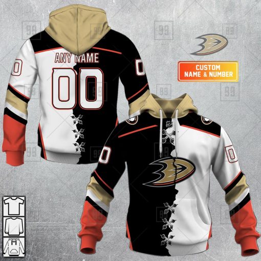 Personalized NHL Anaheim Ducks Mix Jersey 2023 Style  Hoodie, T Shirt, Zip Hoodie, Sweatshirt | SuperGift99