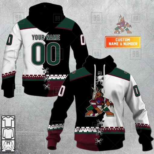 Personalized NHL Arizona Coyotes Mix Jersey 2023 Style  Hoodie, T Shirt, Zip Hoodie, Sweatshirt | SuperGift99