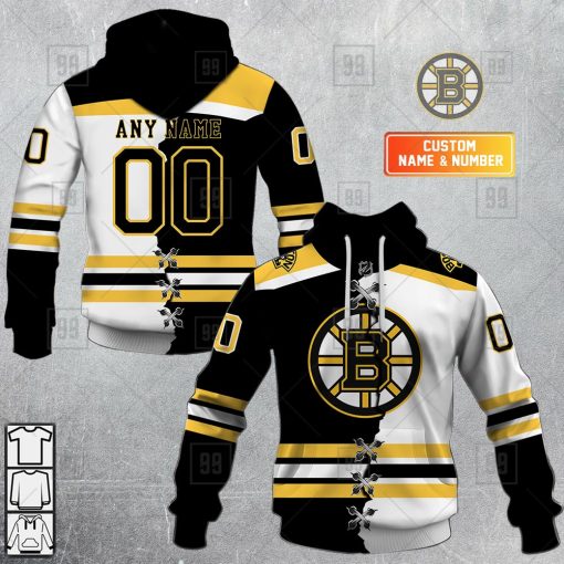 Personalized NHL Boston Bruins Mix Jersey 2023 Style  Hoodie, T Shirt, Zip Hoodie, Sweatshirt | SuperGift99