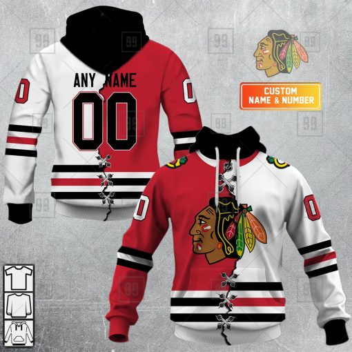 Personalized NHL Chicago Blackhawks Mix Jersey 2023 Style  Hoodie, T Shirt, Zip Hoodie, Sweatshirt | SuperGift99