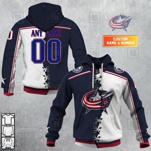 Personalized NHL Columbus Blue Jackets Mix Jersey 2023 Style  Hoodie, T Shirt, Zip Hoodie, Sweatshirt | SuperGift99