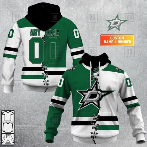 Personalized NHL Dallas Stars Mix Jersey 2023 Style  Hoodie, T Shirt, Zip Hoodie, Sweatshirt | SuperGift99