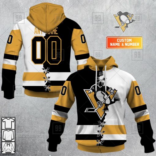 Personalized NHL Pittsburgh Penguins Mix Jersey 2023 Style  Hoodie, T Shirt, Zip Hoodie, Sweatshirt | SuperGift99