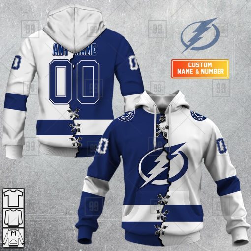 Personalized NHL Tampa Bay Lightning Mix Jersey 2023 Style  Hoodie, T Shirt, Zip Hoodie, Sweatshirt | SuperGift99