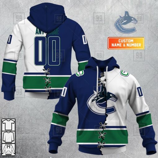 Personalized NHL Vancouver Canucks Mix Jersey 2023 Style  Hoodie, T Shirt, Zip Hoodie, Sweatshirt | SuperGift99