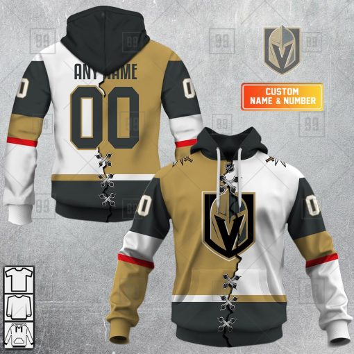 Personalized NHL Vegas Golden Knights Mix Jersey 2023 Style  Hoodie, T Shirt, Zip Hoodie, Sweatshirt | SuperGift99
