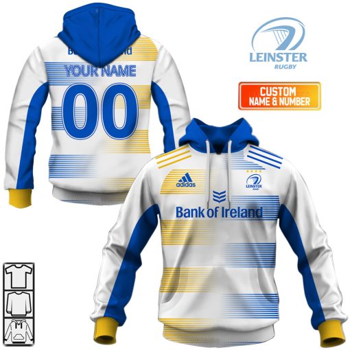 Personalized IRFU Leinster Rugby 2023 Away Jersey Style | Hoodie, T Shirt, Zip Hoodie, Sweatshirt