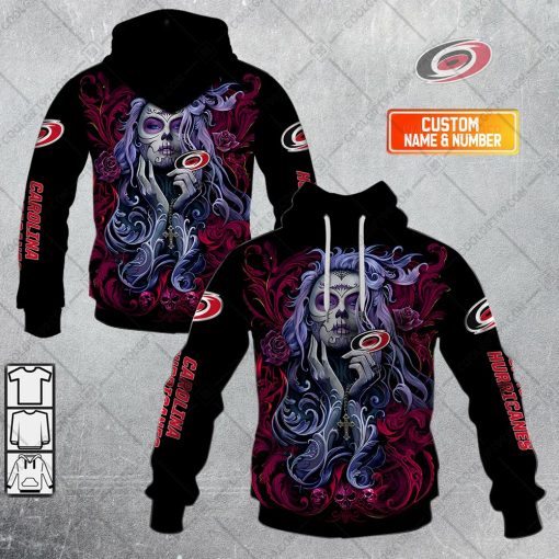 NHL Carolina Hurricanes Tattoo Girl Artwork 2023 | Hoodie, T Shirt, Zip Hoodie, Sweatshirt