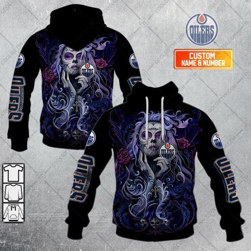 NHL Edmonton Oilers Tattoo Girl Artwork 2023 | Hoodie, T Shirt, Zip Hoodie, Sweatshirt