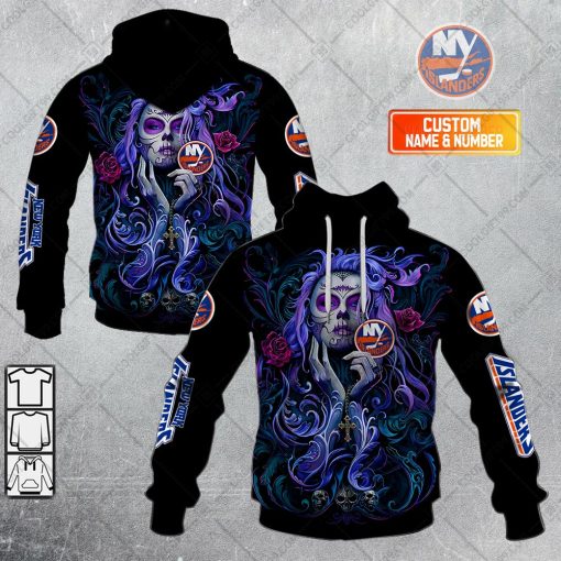 NHL New York Islanders Tattoo Girl Artwork 2023 | Hoodie, T Shirt, Zip Hoodie, Sweatshirt