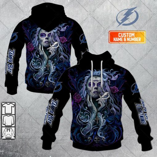 NHL Tampa Bay Lightning Tattoo Girl Artwork 2023 | Hoodie, T Shirt, Zip Hoodie, Sweatshirt