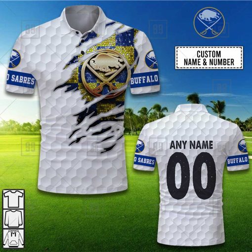 Personalized Golf Mix NHL Buffalo Sabres Polo Shirt | SuperGift99