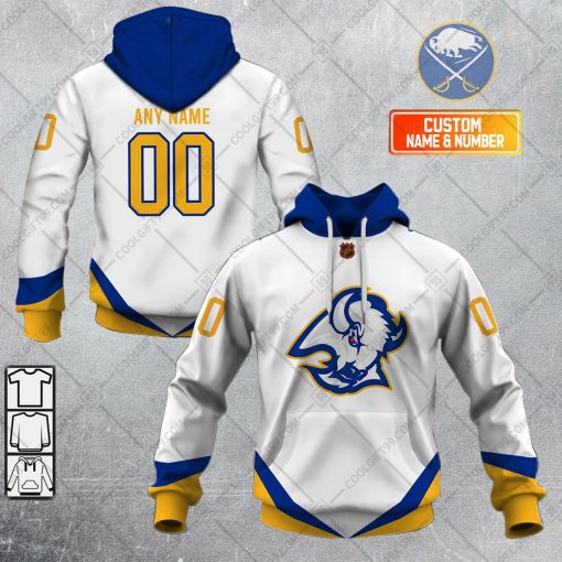 Personalized NHL Buffalo Sabres Reverse Retro 2223 Style | Hoodie, T Shirt, Zip Hoodie, Sweatshirt