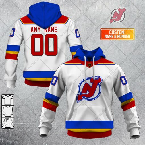 Personalized NHL New Jersey Devils Reverse Retro 2223 Style | Hoodie, T Shirt, Zip Hoodie, Sweatshirt