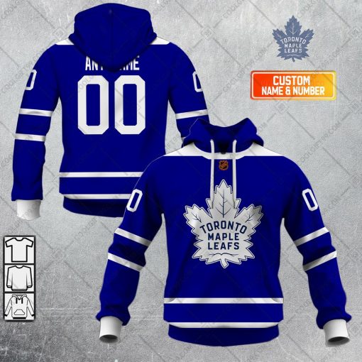 Personalized NHL Toronto Maple Leafs Reverse Retro 2223 Style | Hoodie, T Shirt, Zip Hoodie, Sweatshirt