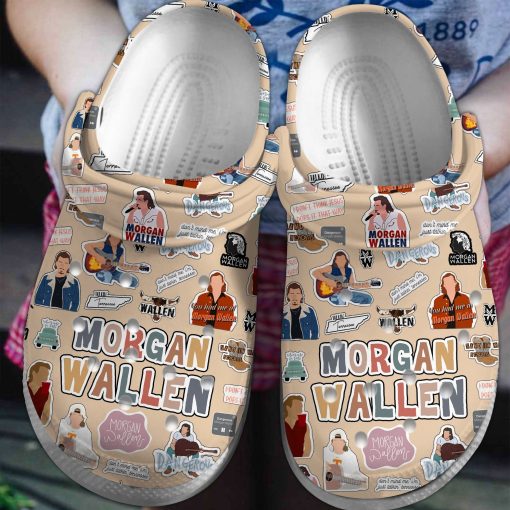 Morgan Wallen V2 Broken Wall Crocs