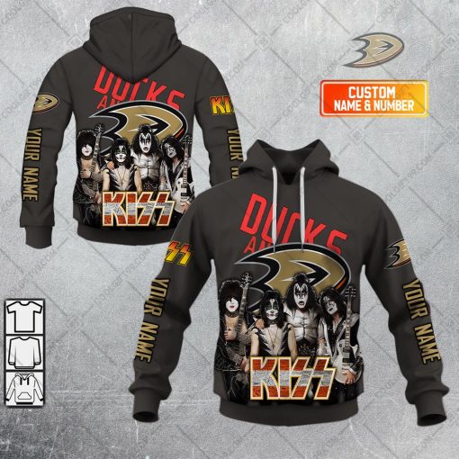 Personalized NHL Anaheim Ducks KissBand v2 | Hoodie, T Shirt, Zip Hoodie, Sweatshirt