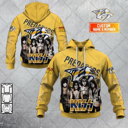 Personalized NHL Nashville Predators KissBand v2 | Hoodie, T Shirt, Zip Hoodie, Sweatshirt