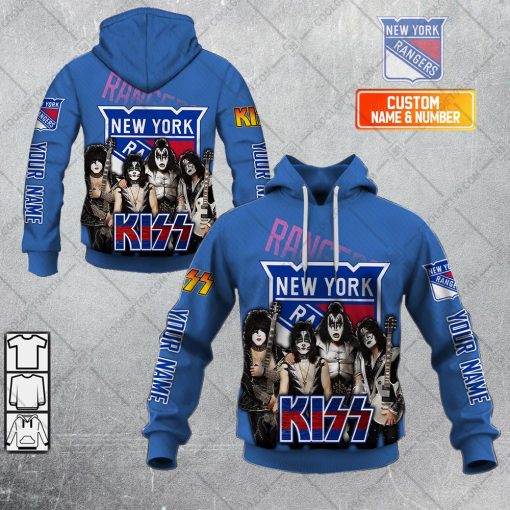 Personalized NHL New York Rangers KissBand v2 | Hoodie, T Shirt, Zip Hoodie, Sweatshirt